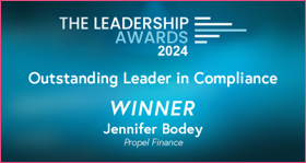 The Leadership Awards - Outstanding Leader in Compliance